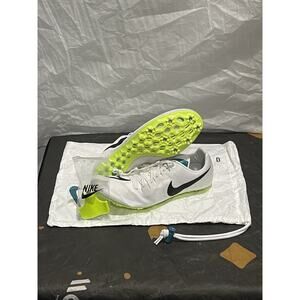 New Men’s 10 Nike Zoom Ja Fly 4 White Bright Spruce Track Spikes DR2741-102